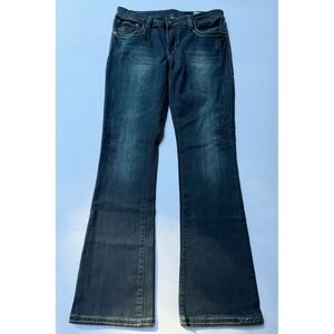 Rose Royce Y2K Premium Boot Cut Devon Jeans 31 13/14 Embroidered Sequin Pockets